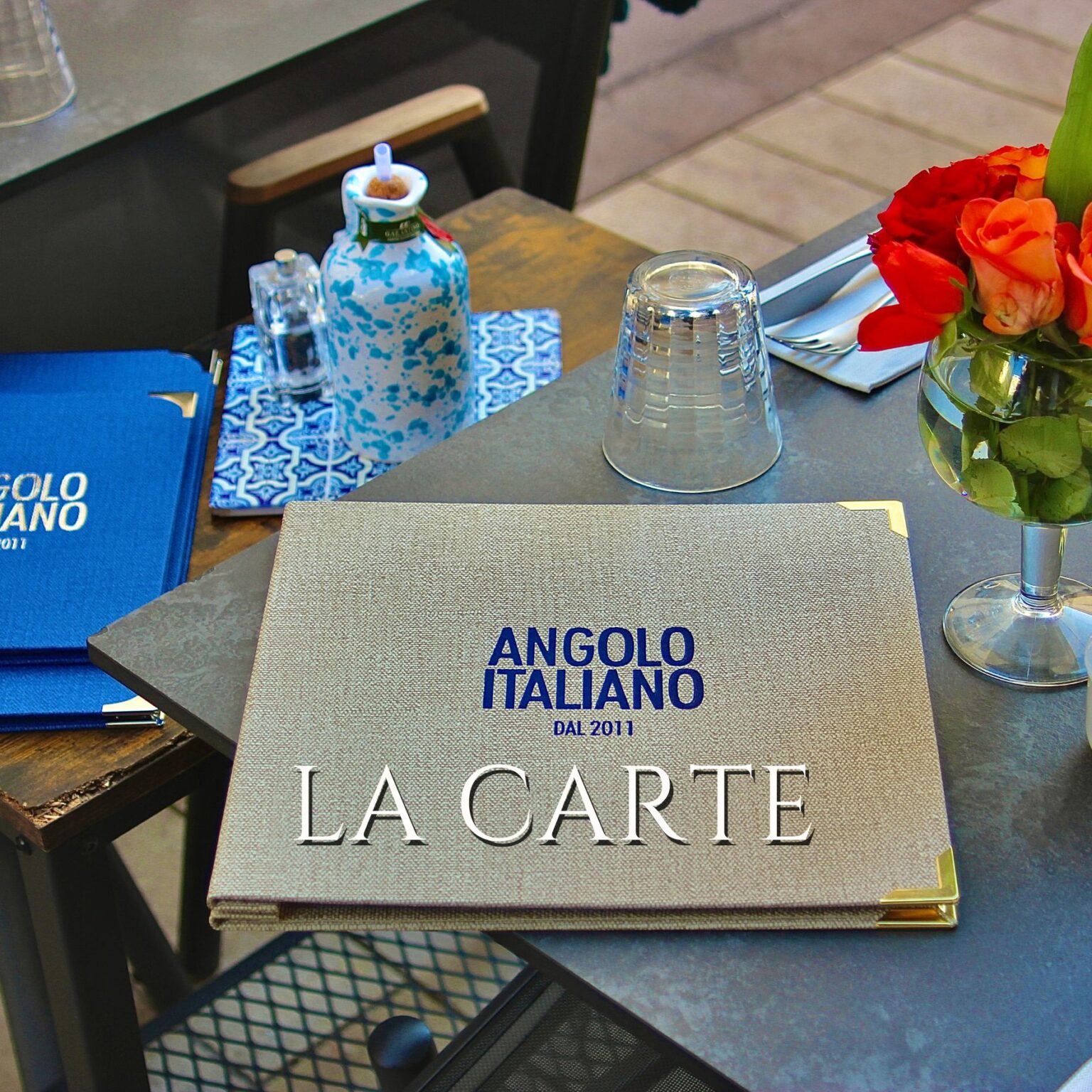 Restaurant cannes Angolo Italiano La carte
